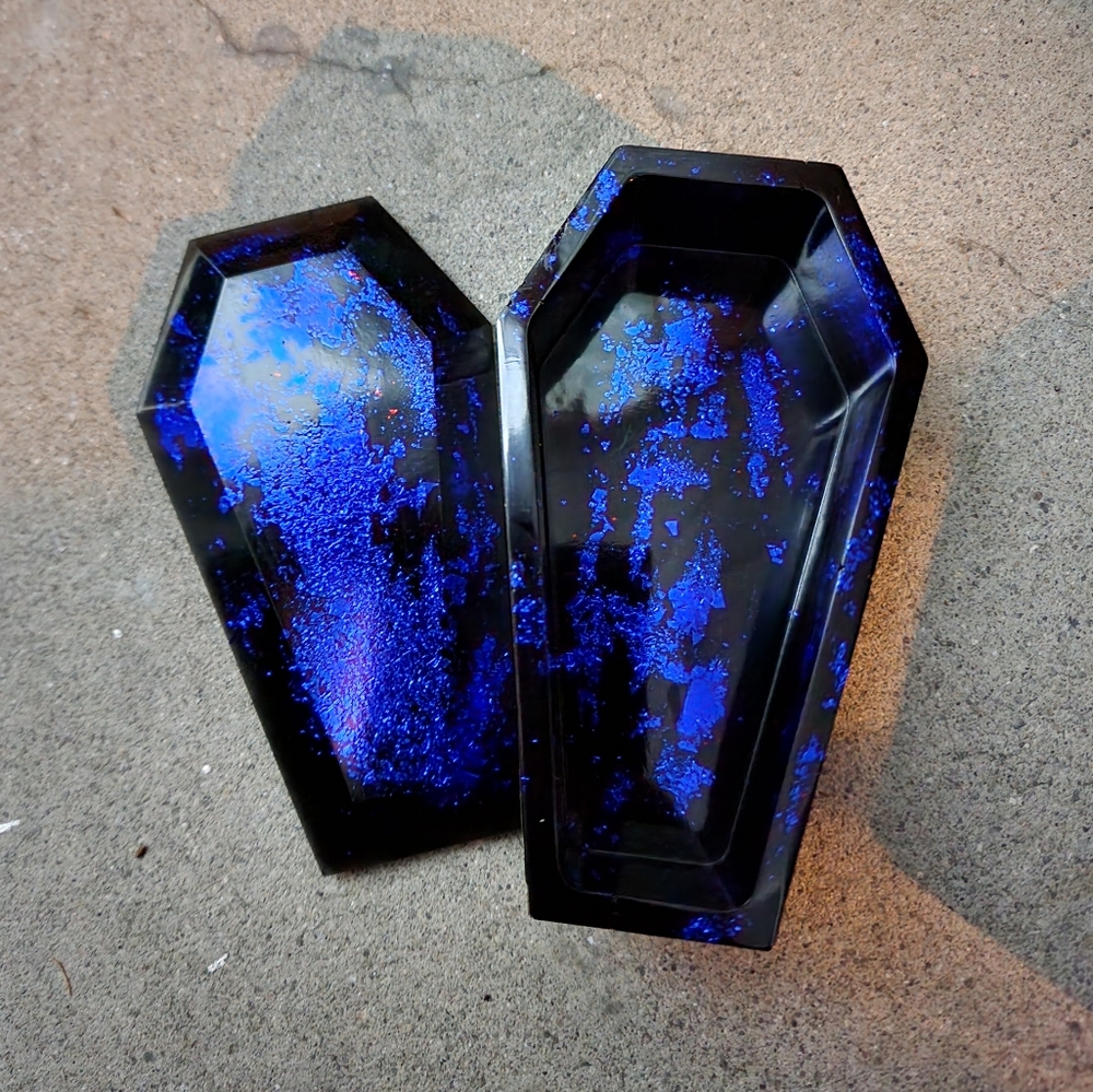 Coffing Shaped Trinket Box